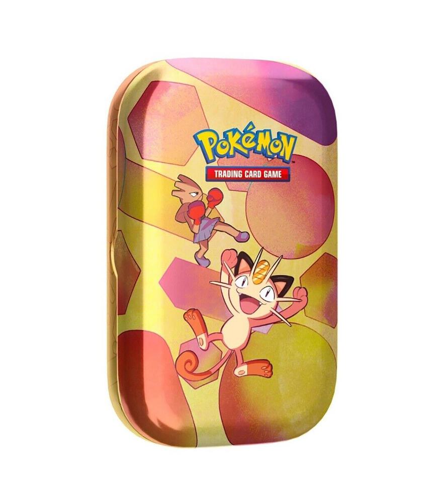 Pokémon TCG: SV 151 Mini Tin [Meowth & Hitmonchan]