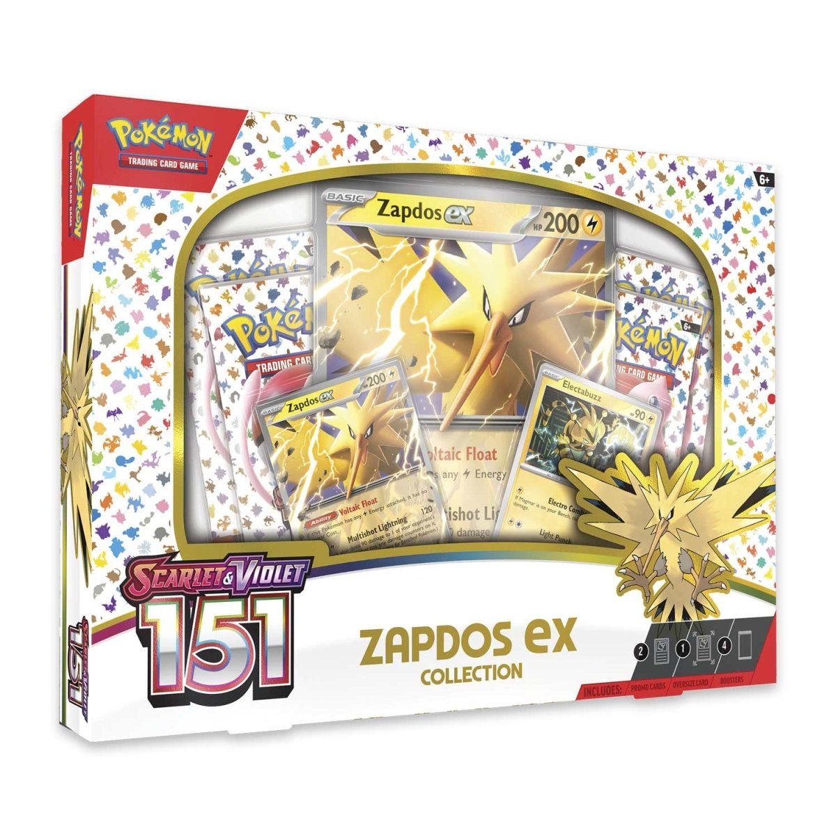 Pokémon TCG: Scarlet & Violet 151 Collection (Zapdos ex)