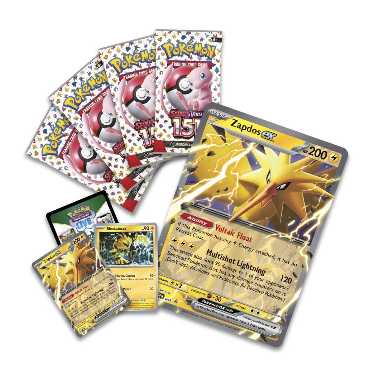 Pokémon TCG: Scarlet & Violet 151 Collection (Zapdos ex)